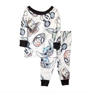 Disney Pixar Infant Pajama Set Size 18 Months